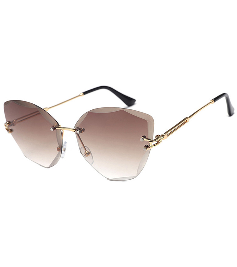 Fashion Rimless Women's Cateye Eyewear