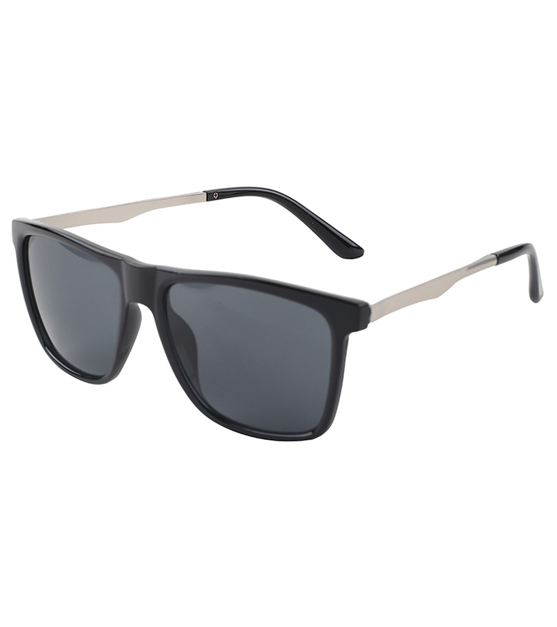 Rubber Finished Men's Square Sunglasses