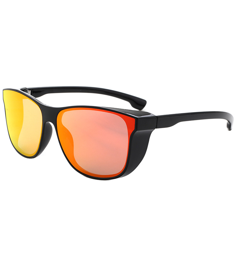 Matt Black PC Sports Men's Sunglasses